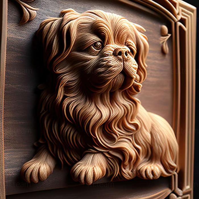 3D model Small Lion dog (STL)